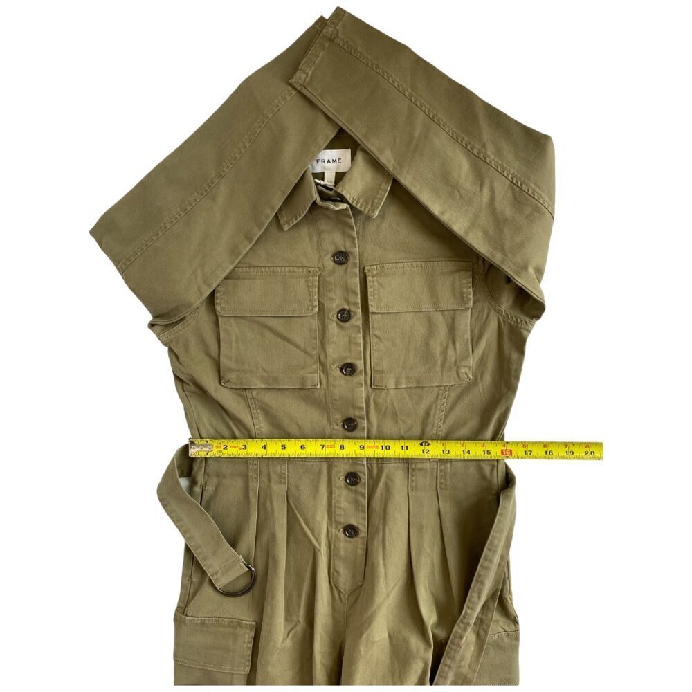 Frame Denim Safari Boiler Jumpsuit - Picture 10 of 14